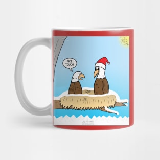 Bald Eagle Holiday Spirit Mug